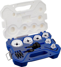 Irwin Tools LENOX Tools Hole Saw Kit for Electricians, Carbide, 15-Piece (308785 picture
