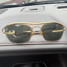 VINTAGE B&L RAY-BAN L0255 WPAW GEP G15 CLASSIC OLYMPIAN I DELUXE WRAP SUNGLASSES picture
