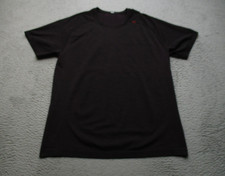 Lululemon Shirt Mens XL Purple Short Sleeve Raglan Athletic Running Tee picture