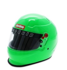 RaceQuip PRO25 277775 SA2025 Large Flo Green Full Face Helmet IMCA USRA picture
