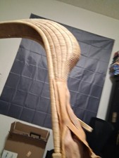 jai alai cesta Basket Used In Milford Connecticut.1981 picture
