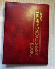 Vintage Life-Time Telephone And Address Book Organizer Unused Open Box picture