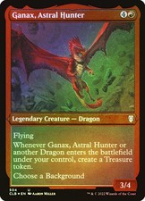 MTG FOIL ETCHED Ganax, Astral Hunter  - Commander Legends: Battle for Baldur's picture
