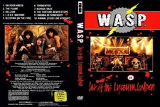w.a.s.p. live at the lyceum dvd 1984 blackie lawless wasp remastered 2026 picture