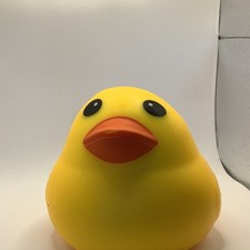 Large Yellow Duck Squeeze Toy Squishy Stress Relief Fidget Rubber Duck Cute picture