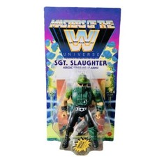 WWE Masters of the Universe Sergeant Slaughter 6 inch Action Figure - HCG89 picture
