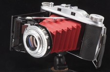 RARE classic 6x9 - Agfa Record III f4.5 Solinar - CLA'd & NEW  Bellows picture
