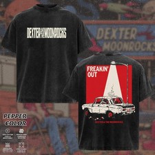 Vintage Dexter and The Moonrocks Freakin' Out T-Shirt Rock Band Tee Indie Music picture