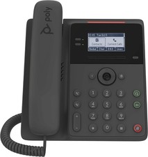 Plantronics Poly Edge B10 IP Desk Phone With Power Adapter (Polycom) 8 Lines NEW picture