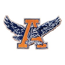 Vintage Auburn Tigers War Eagle Vintage Style Patch. Iron On. 3