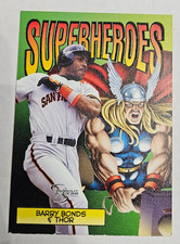 1998 Skybox Dugout Axcess - Super Heroes Barry Bonds #1 READ picture