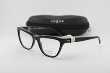 NEW HAILEY X VOGUE VO 5443 W44 BLACK SILVER AUTHENTIC EYEGLASSES 54-17 picture
