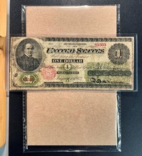 Fr. 17a 1862 $1 Legal Tender - VG/ Fine Comment picture