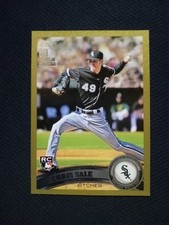 Chris Sale 2011 Topps Gold Rookie RC 57/2011 #65-Chicago White Sox picture