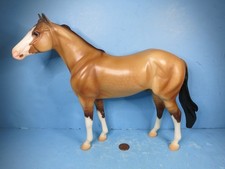 BREYER  BREYERFEST 2017-Saffron MATTE Yellow Dun Special Run-Geronimo Mold-USED picture