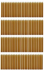 BRUBAKER 100 Tree Candles - Yellow - 4