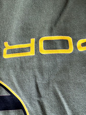 NEW Cotton PORSCHE Crest Men’s L Olive Green Cotton Crew Neck Graphic Tee picture