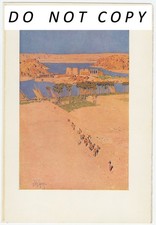 13 Exceptional Vintage 1908 EGYPT Color Lithographs, Illustrated by Jules Guérin picture