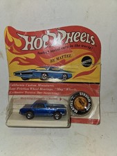 Vintage 1969 Blue Mercedes-Benz 280SL Sealed On Header Card Hot Wheels Redline picture