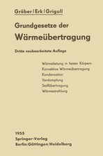 Die Grundgesetze der Wärmeübertragung by Heinrich Gröber: New picture