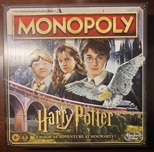 Monopoly Harry Potter Edition Board Game Family Strategy 2-6 Players Ages 8+ picture