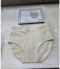 Vintage Authentic Verified Kevin Von Erich Ring Worn White Wrestling Trunks picture