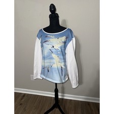 RARE 2014 Taylor Swift Official Merch 1989 Seagull Bird Sweatshirt Extra Large picture