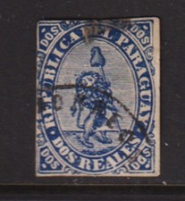 Paraguay - #2 used, cat. $ 120.00 picture