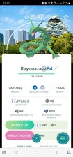 Pokémon G0 -- Rayquaza  With Osaka Location Card Back picture