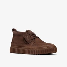 Clarks Men Boots Torhill LaceHi Brown 🔥No Import Fees picture
