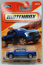 2026 Matchbox Blue Ford F-150 Lightning #120 picture