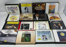 Lot of 16 Gustav Mahler Music CD's Symphonies Classical Music picture