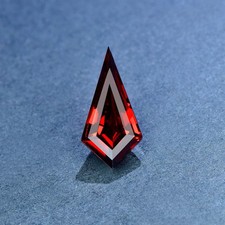 Flawless 12.40 Ct Natural Unique Kite Shape Red Ruby Certified Loose Gemstone picture