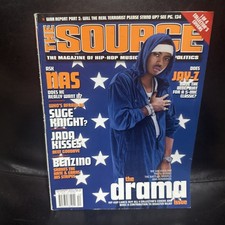 The Source Magazine December 2001 NAS COVER VARIANT Jay-Z Blueprint Review. #147 picture