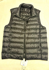 Uniqlo Ultra Light Down Black Puffer Vest Men’s M Full Zip Lightweight picture
