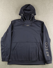AFTCO Reaper Hoodie XXL Gray AFTECH Pullover Fleece Fishing Performance picture