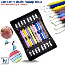 Dental Composite Modeling Filling Instruments Silicone Handle Restorative picture