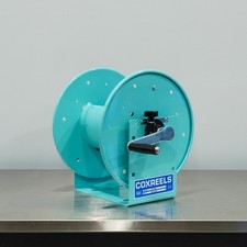 Cox High Pressure Hose Reel | Custom Mint Green | Hand Crank picture