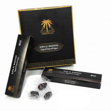 Ajwa Al Madina Dates – 12 Packs (7 Pieces Each) – Premium Quality from Madina picture