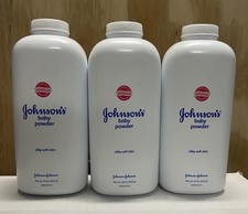 3Vintage Johnsons Baby Powder 22 oz Silky Soft Skin Original Talc Formula picture