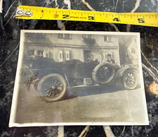 Vintage Germany Photo Antique Car 1910s Brass Era Luxury Touring RHD Automobile picture
