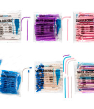 Dental Disposable Saliva Ejectors, Suction Tips Evacuator (Choose Color & Qty) picture
