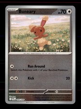 Buneary 083/094 Common Phantasmal Flames Pokemon Reverse Holo Near Mint picture