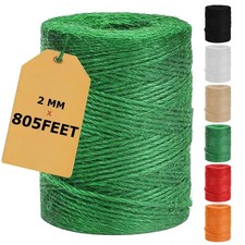805ft Garden Twine - Natural Tomato String for Plants, Crafts & Hanging Baskets. picture