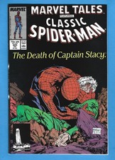 1989 Marvel Tales #225 Marvel Spider-Man Death of Captain Stacy Direct NM- 9.2 picture