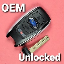 HYQ14AHC - UNLOCKED OEM Subaru Keyless Remote Smart Key 4B Trunk picture