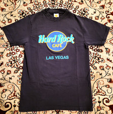 Vintage 90s Hard-Rock Cafe Las-Vegas Shirt Medium Single-Stitch Black picture