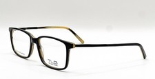 NEW TLG NU009 C02 BLACK AUTHENTIC EYEGLASSES 54-16 picture