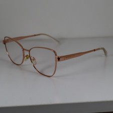 Michael Kors MK 3085 Paris 1108 Rose Gold Cat Eye Eyeglasses Frames 56-16-140mm picture