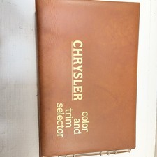 1979 Chrysler New Yorker Dealership Showroom Color And Trim Selector Album Book. picture